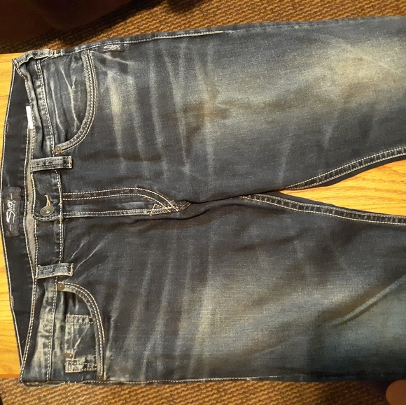 Mens silver jeans - Picture 3 of 3